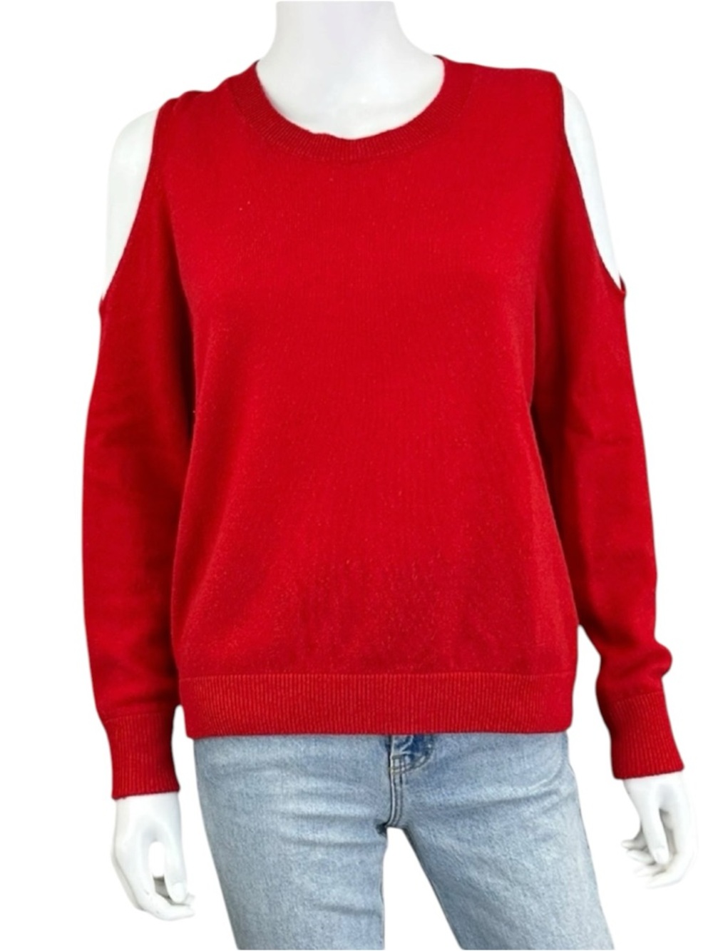 Minnie Rose Red 100% Cashmere Sweater Size S